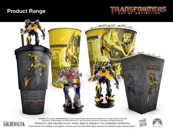 transformers  age  extinction exclusive  theater concessions